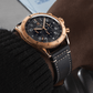 Breitling Classic AVI B04 Chronograph 46 P-51 Mustang, 18k Red Gold, Ref# RB04451A1B1X1, Unworn 2024, Watch on Hand