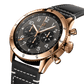 Breitling Classic AVI B04 Chronograph 46 P-51 Mustang, 18k Red Gold, Ref# RB04451A1B1X1, Unworn 2024, Dial