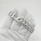 Rolex Datejust 31, Oystersteel and 18k White Gold with Diamonds, Pink Roman dial, 31mm, Fluted, Oyster, Ref# 278274-0023, Clasp