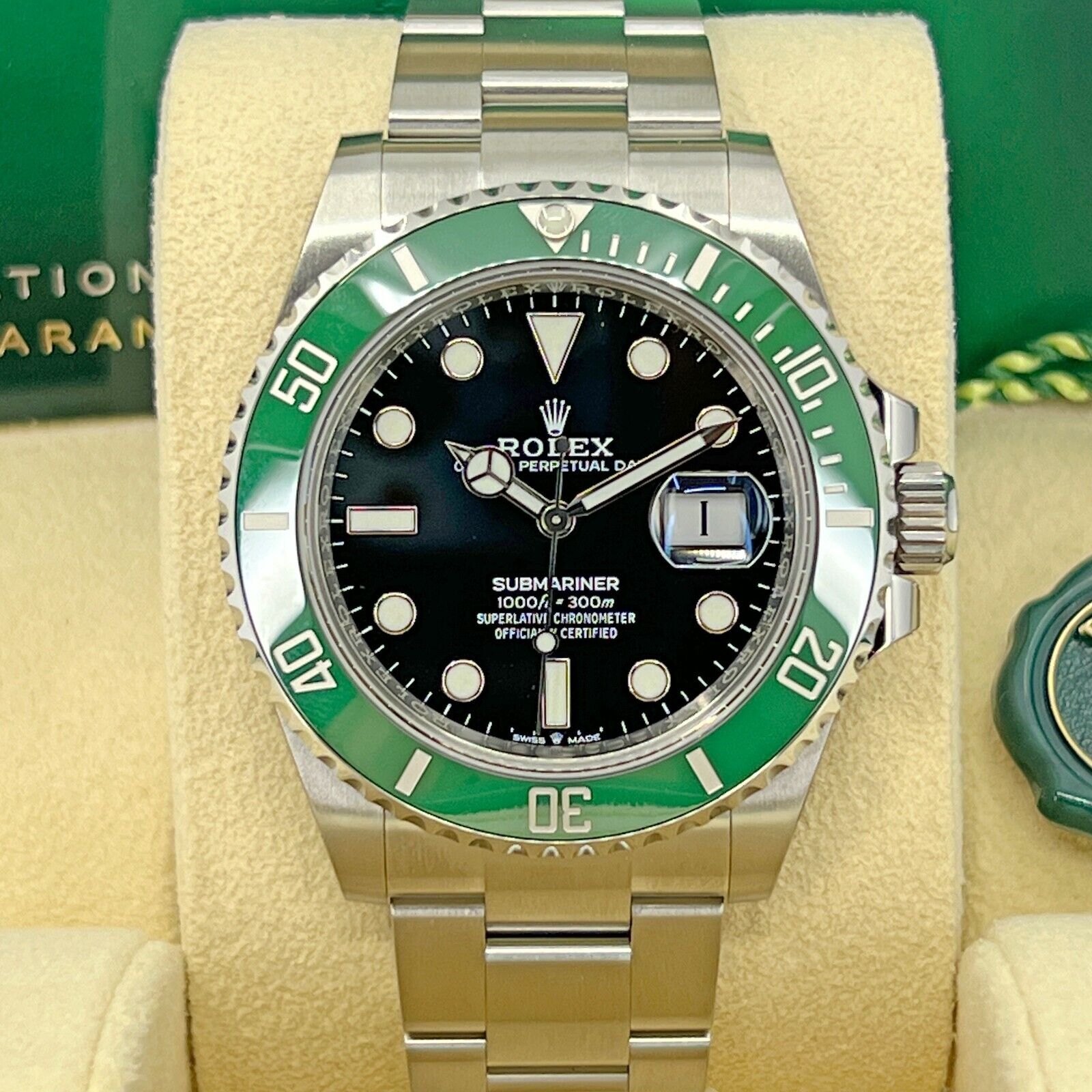 Rolex Submariner 126610LV Green Starbucks - Perpetual & Co Watches