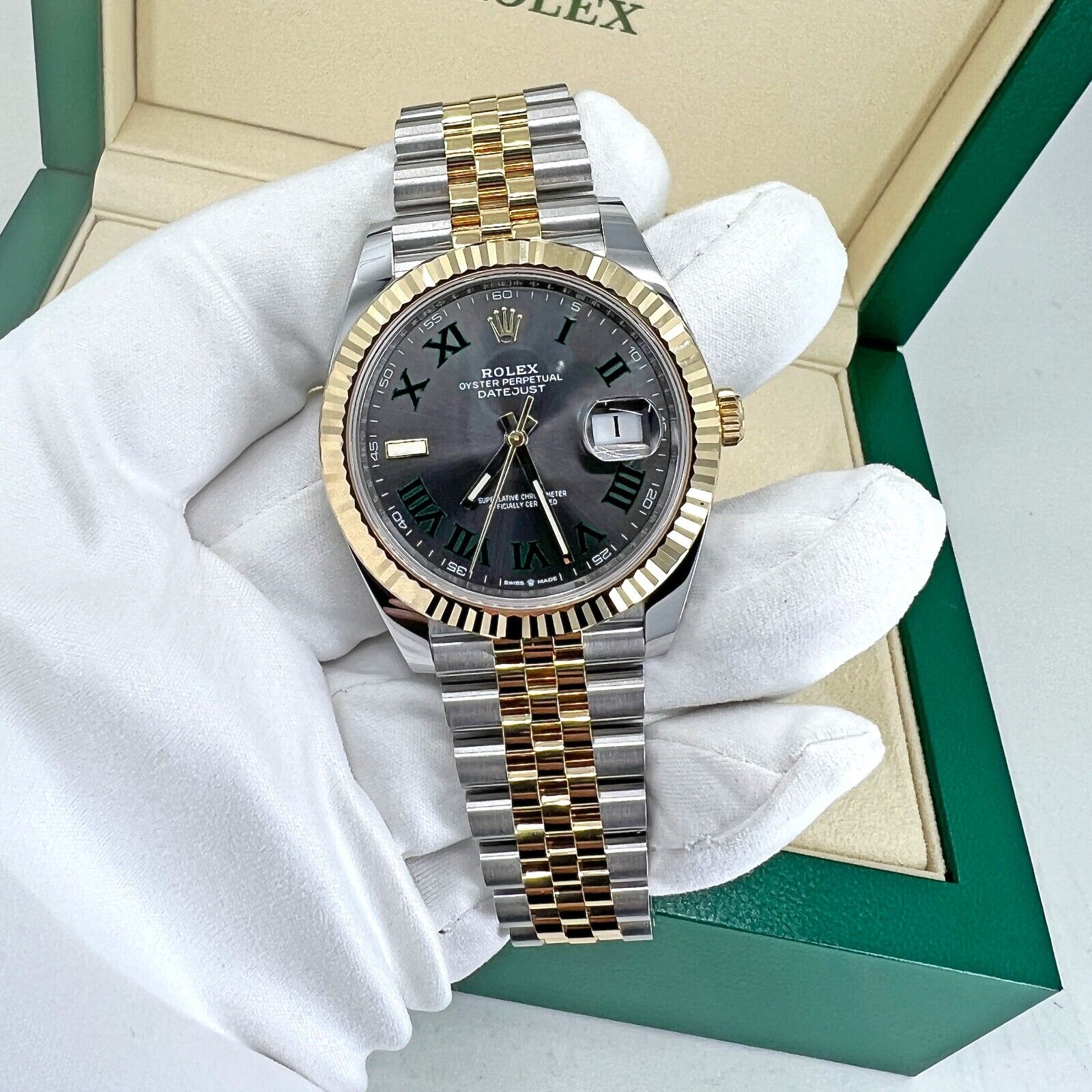 Rolex 2 tone datejust 41mm cheap