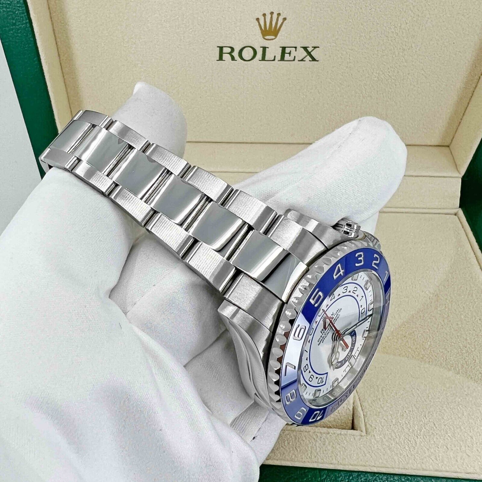 Rolex Yacht-Master II, Oystersteel, 44mm, Ref# 116680-0002, Side