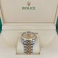 Rolex Datejust 36, 18k Yellow Gold and Stainless Steel, 36mm, Golden, palm motif dial, Ref# 126233-0037, Side