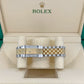 Rolex Datejust 36, 18k Yellow Gold and Stainless Steel, 36mm, Golden, palm motif dial, Ref# 126233-0037, Clasp