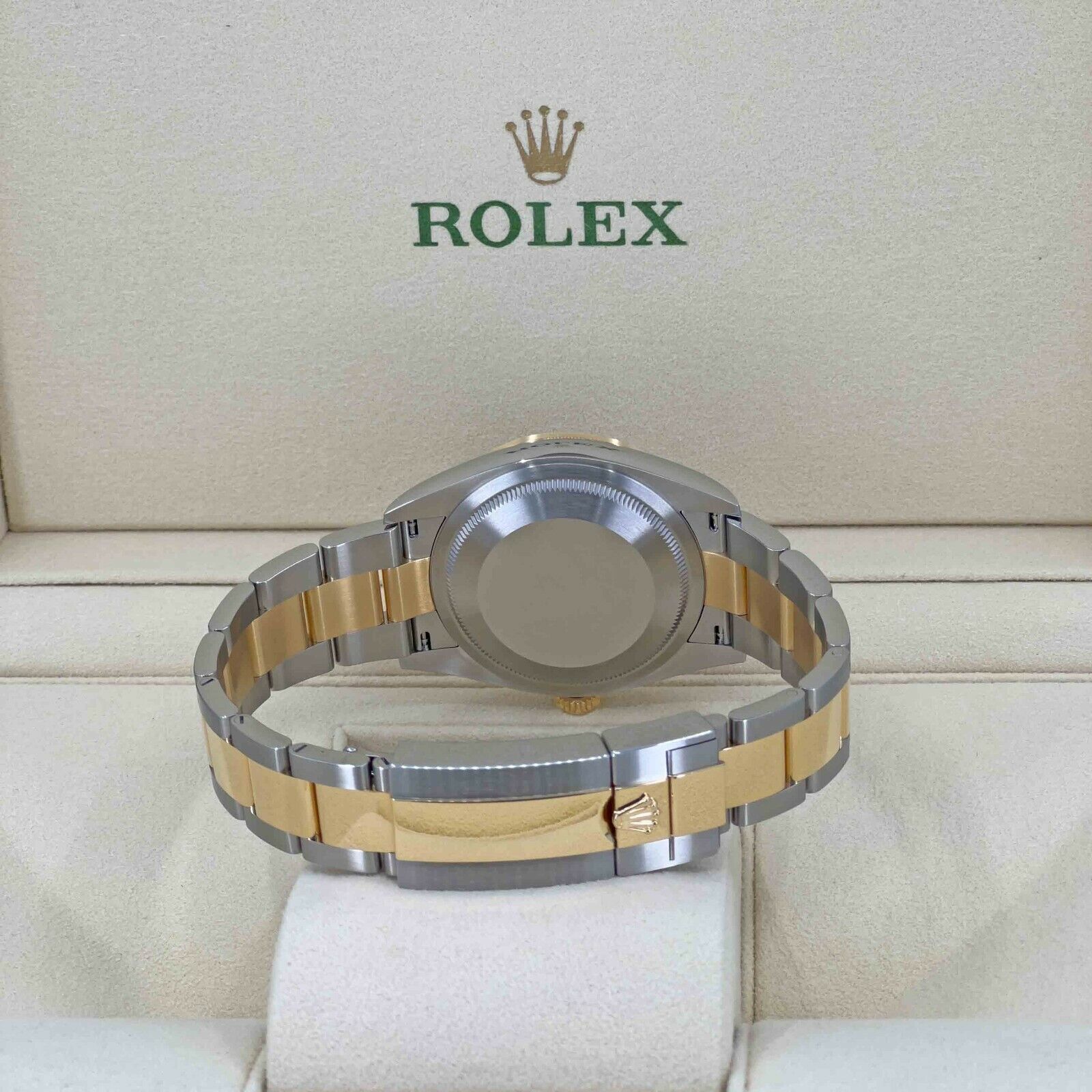 Rolex Explorer 36mm, Stainless Steel and 18k Yellow Gold, Ref# 124273, Back