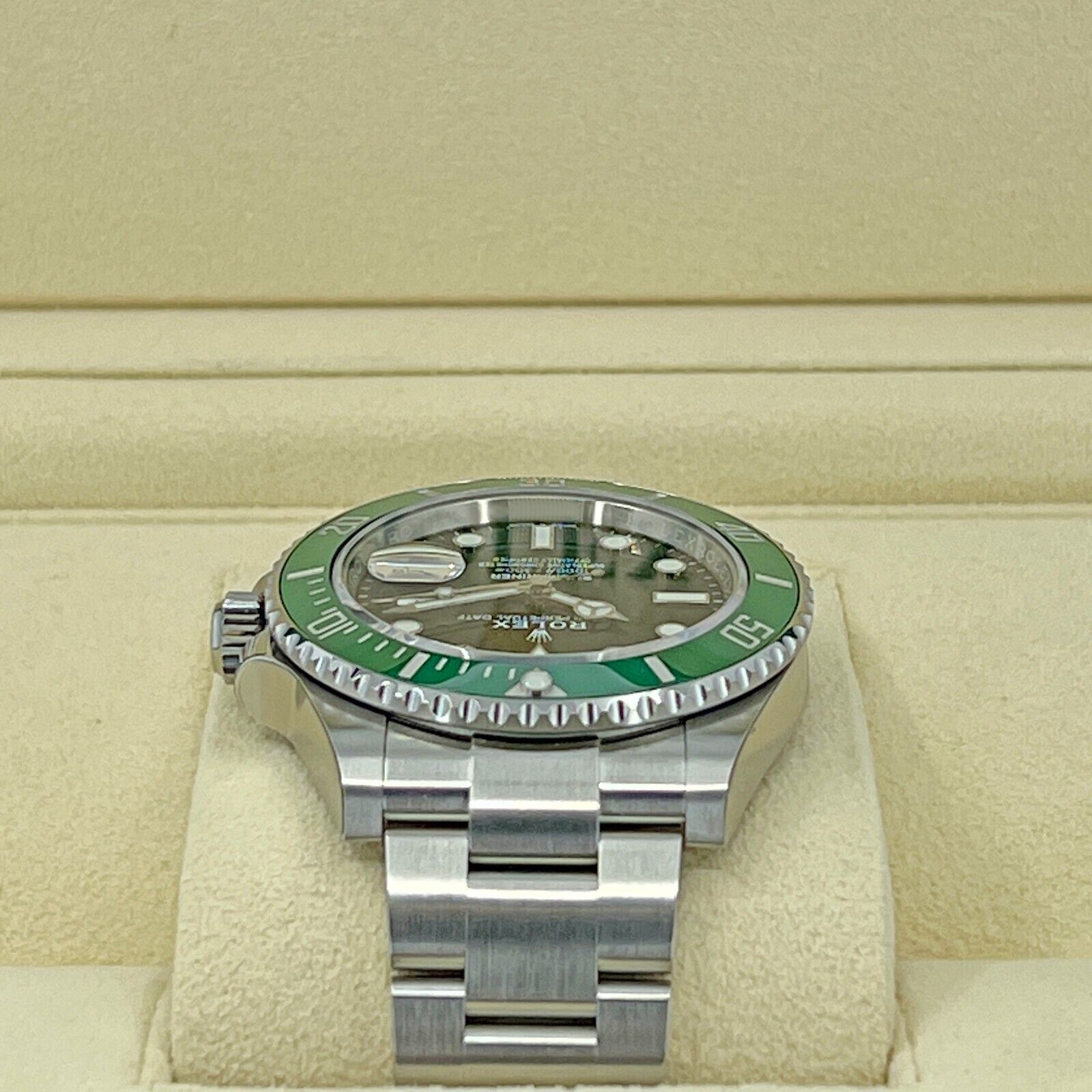 Rolex Submariner Stainless Steel The Starbucks - Kermit Black and Green Bezel (Ref#126610LV)