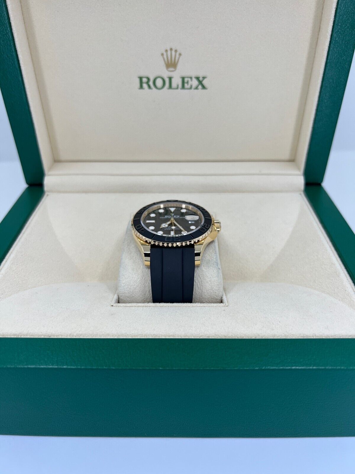 Rolex Yacht-Master 42mm, 18K Yellow Gold, Black Dial, Ref#226658-0001