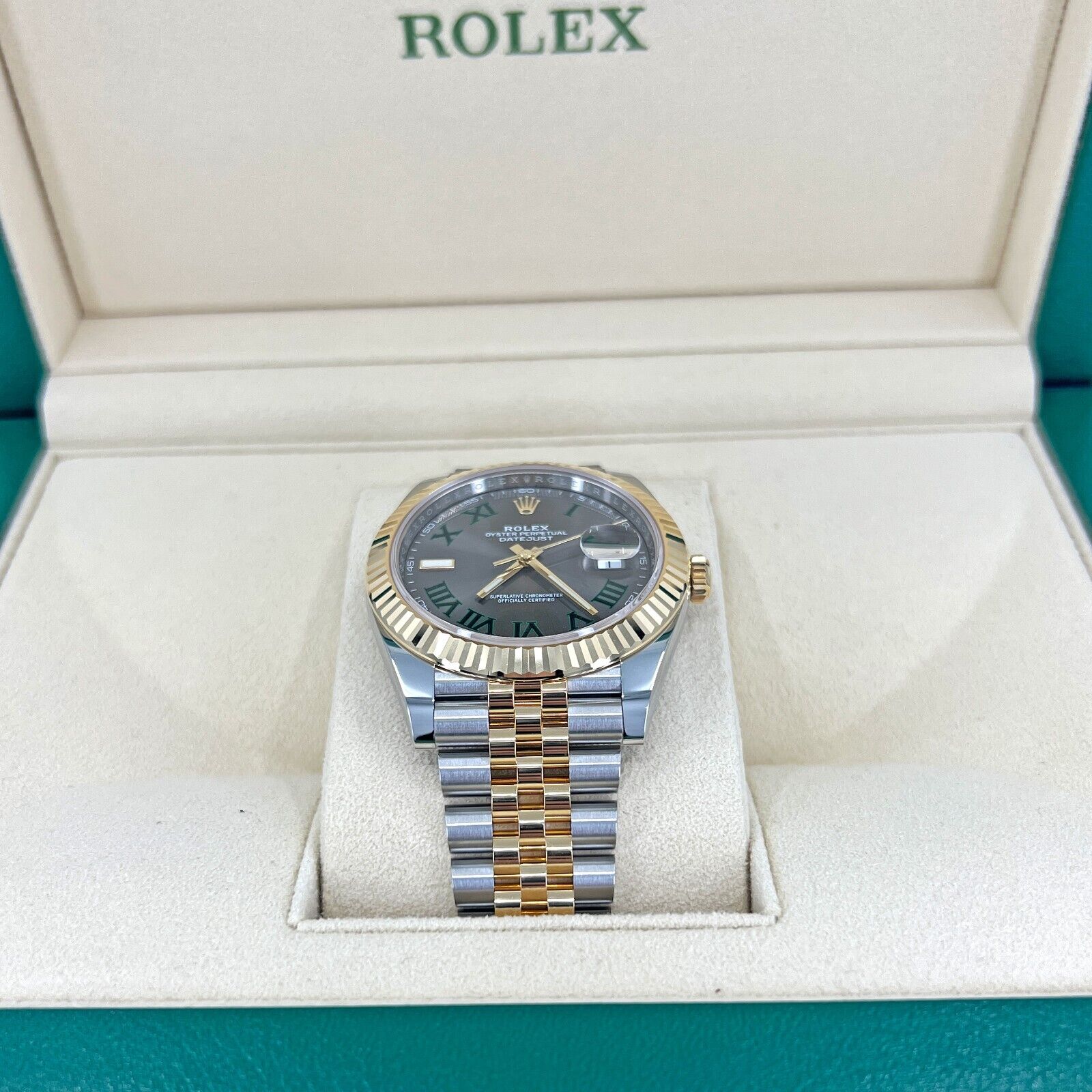 Rolex datejust deals 41mm wimbledon