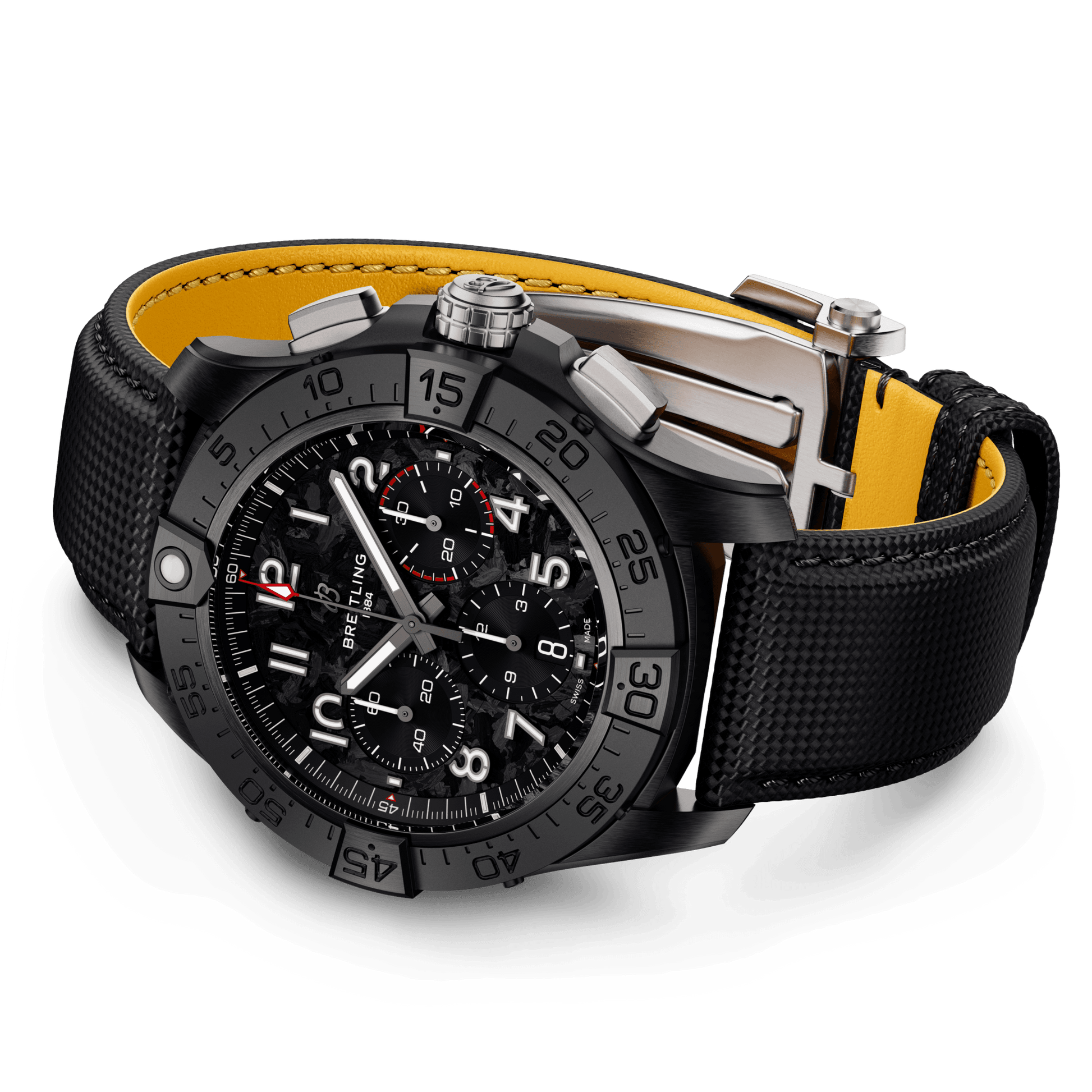 Breitling Avenger B01 Chronograph 44 NIGHT MISSION, Ref# SB0147101B1X1, Unworn 2024, Main view
