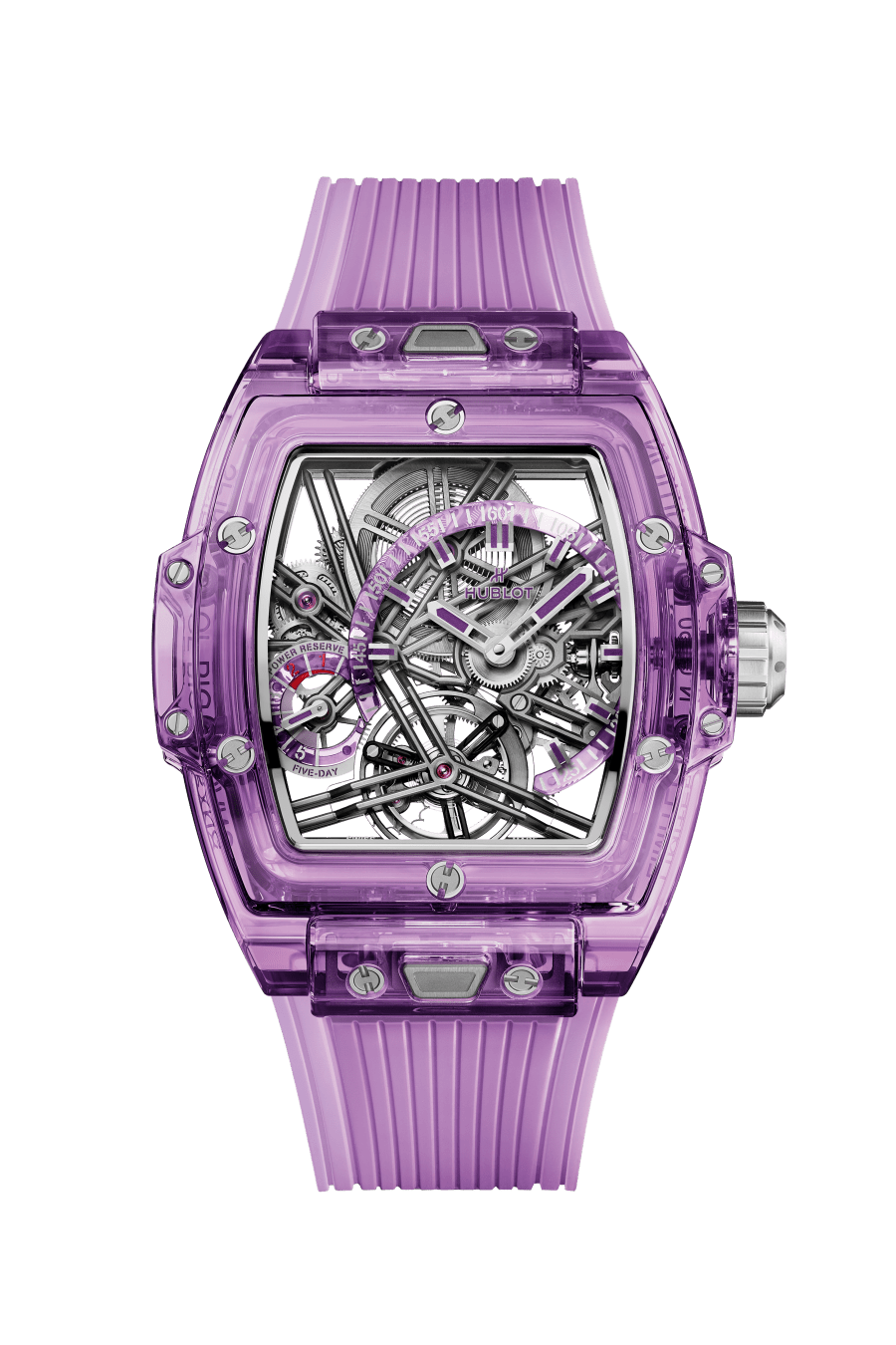 Hublot, Spirit of Big Bang Tourbillon Purple Sapphire 42mm, Limited Edition, Ref# 645.JM.0120.RT