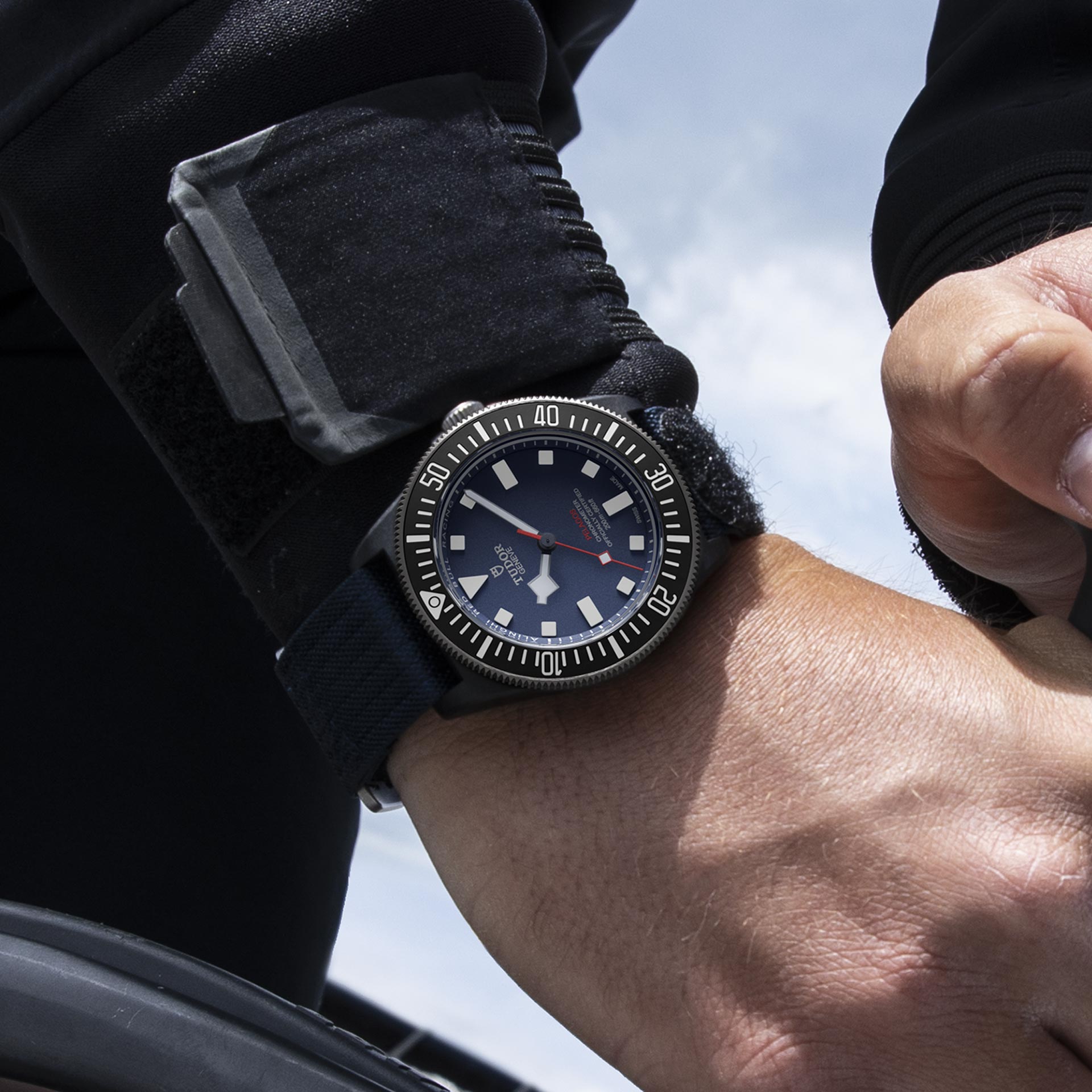 Tudor Pelagos FXD, Carbon composite, 42mm, Ref# M25707KN-0001, On the hand