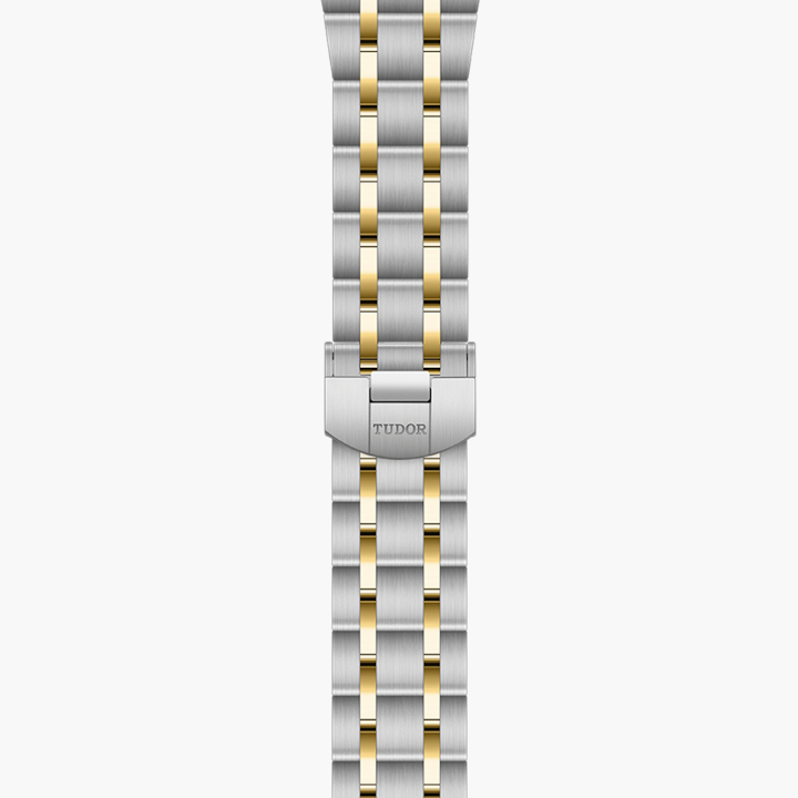Tudor Royal, Stainless Steel and 18k Yellow Gold with Diamond-set, 34mm, Ref# M28403-0009, Bracelet