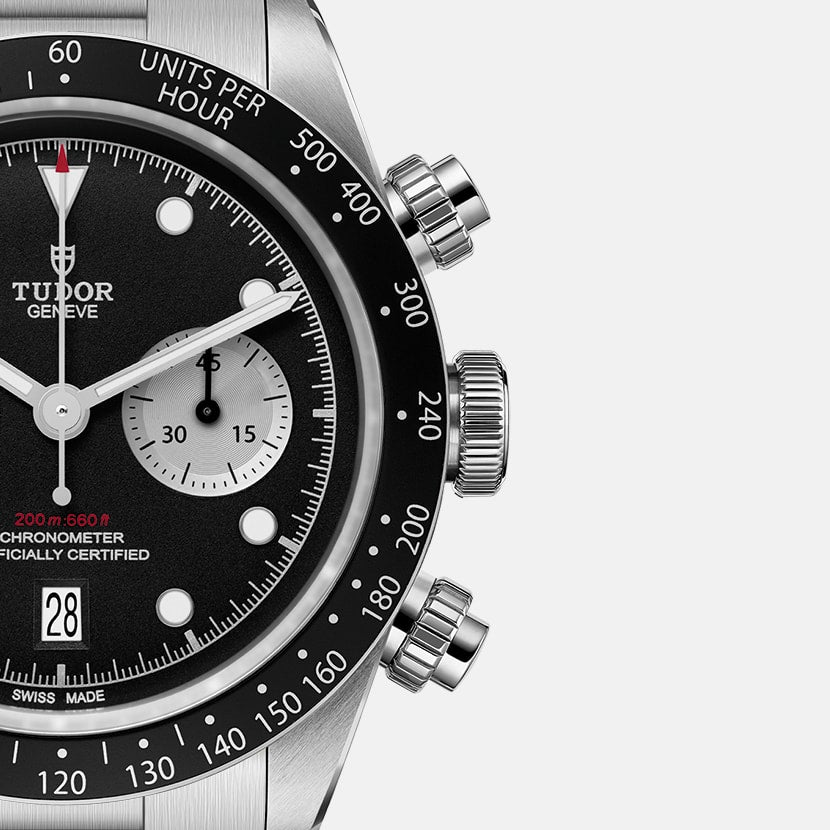 Tudor Black Bay Chrono, 41mm, Stainless Steel, Ref# M79360N-0011, Unworn 2025, Dial