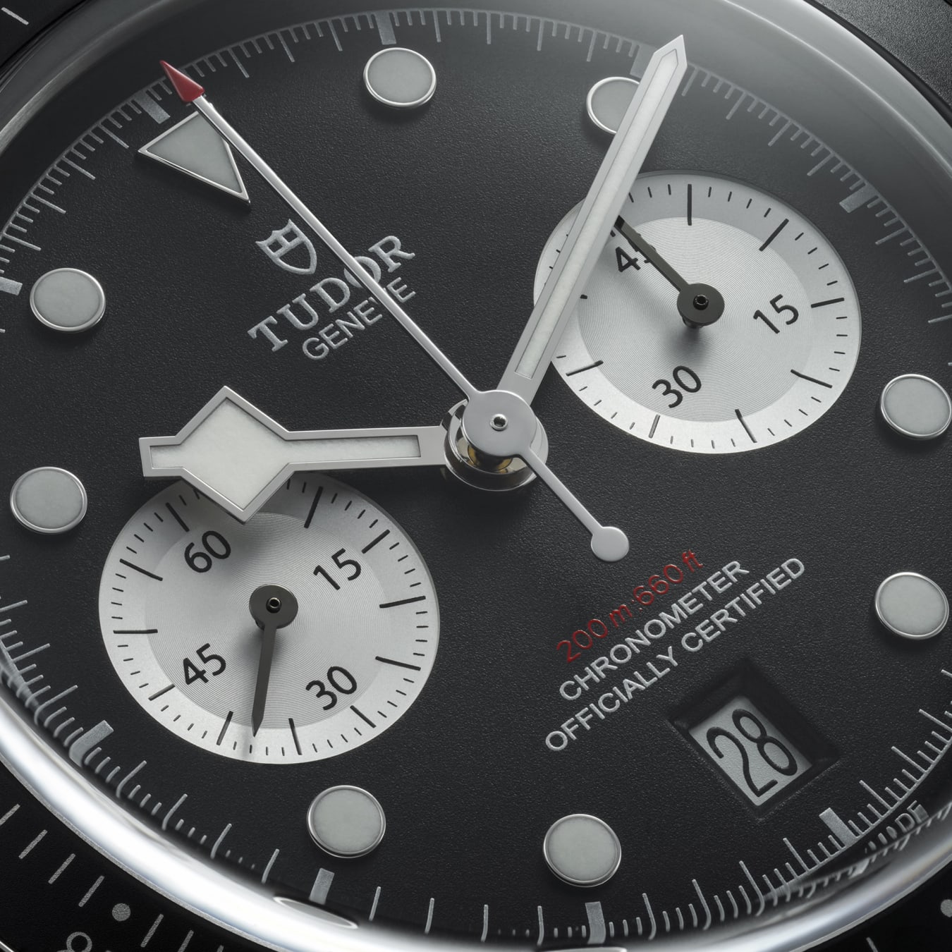 Tudor Black Bay Chrono, 41mm, Stainless Steel, Ref# M79360N-0013, Unworn 2025, Dial