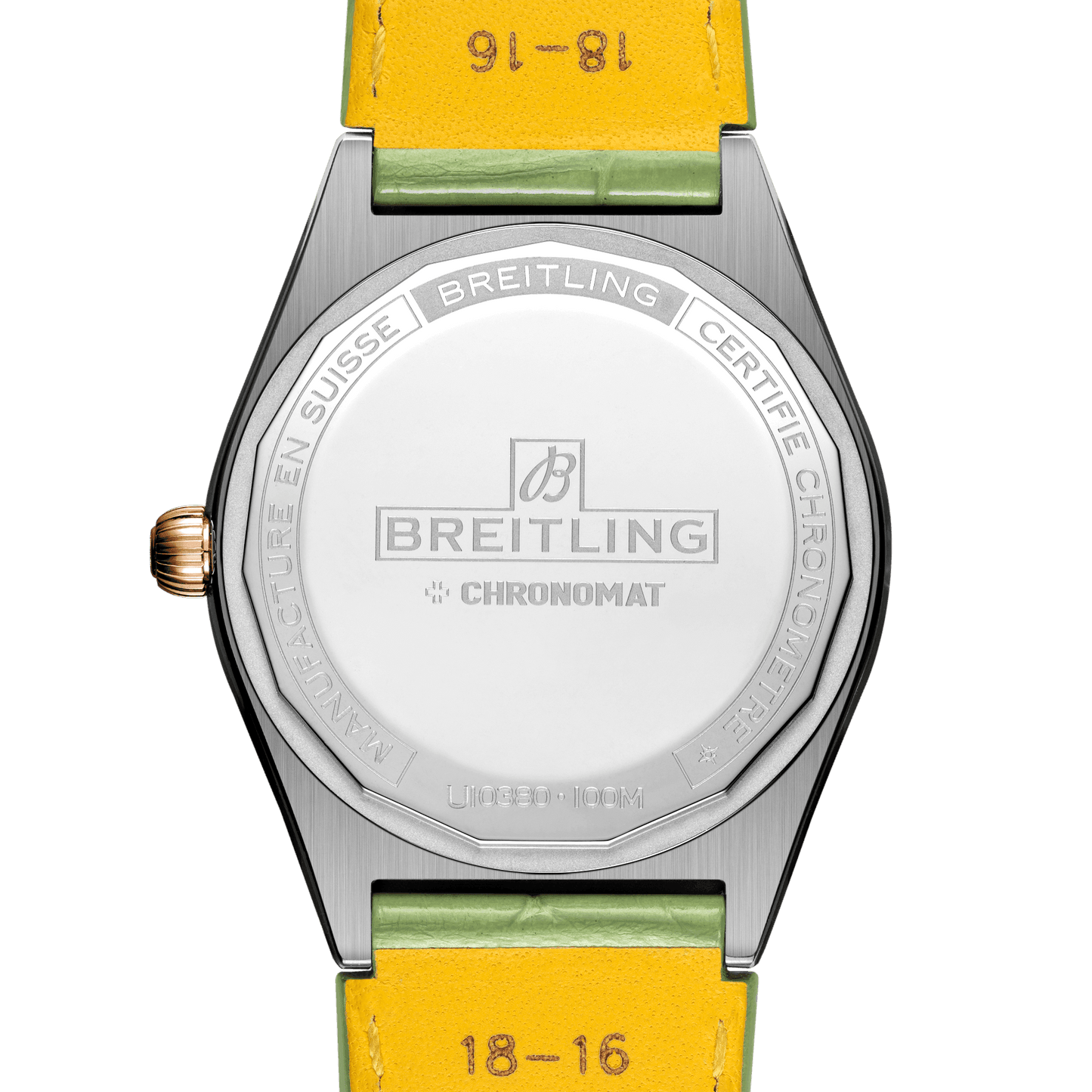 Breitling Chronomat Automatic 36 South Sea, Stainless Steel, 18k Red Gold, Diamonds and Gem, Ref# U10380611L1P1, Unworn 2024, Back