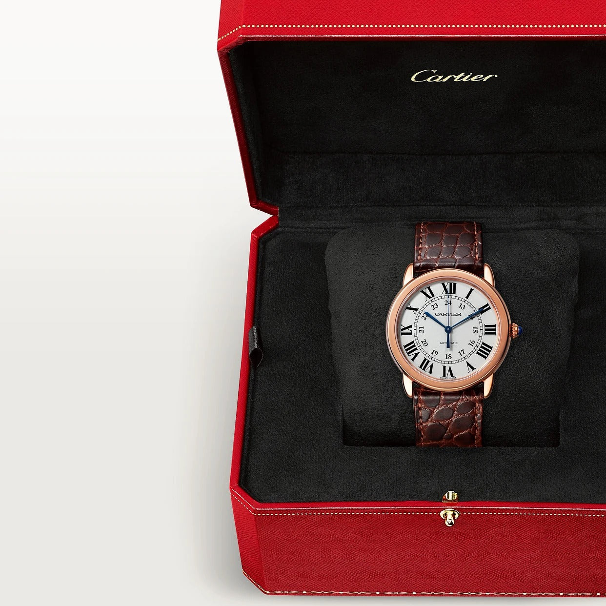 Unworn Cartier Ronde Solo de Cartier, 18k Rose Gold, 36mm, Ref# W2RN0008, Watch in box