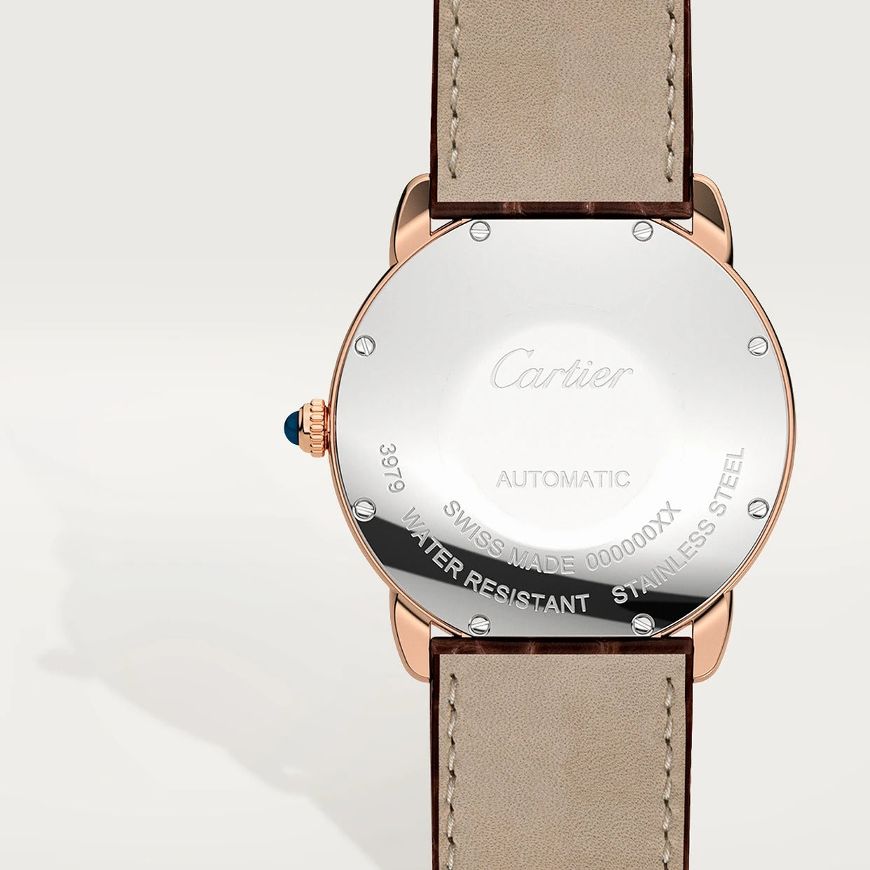 Unworn Cartier Ronde Solo de Cartier, 18k Rose Gold, 36mm, Ref# W2RN0008, Back