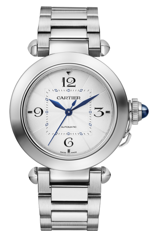 Unworn Cartier Pasha de Cartier, Stainless Steel, 35mm, Ref# WSPA0013