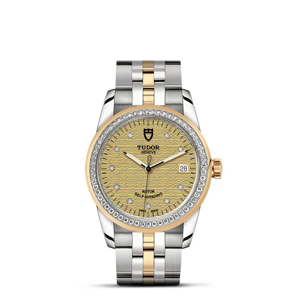 tudor glamour day date 36mm