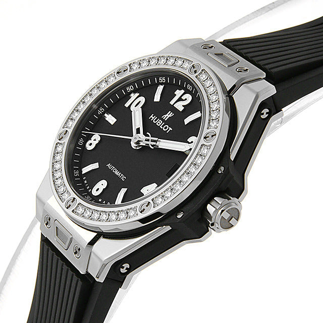 Hublot Big Bang, One Click Steel Diamonds 39mm, Ref# 465.SX.1170.RX.1204, Right