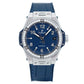 Hublot Big Bang, One Click Steel Blue Diamonds 39mm, Ref# 465.SX.7170.LR.1204, Dial