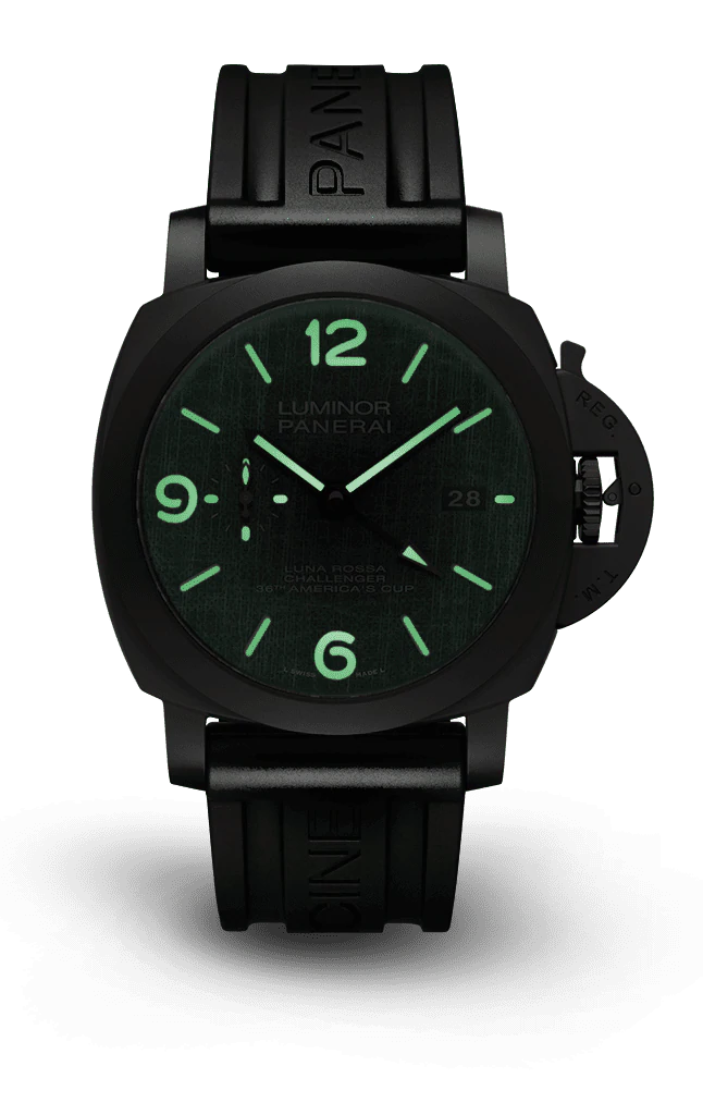 Panerai Luminor Luna Rossa GMT 44mm, Ref# PAM01036 – Affordable