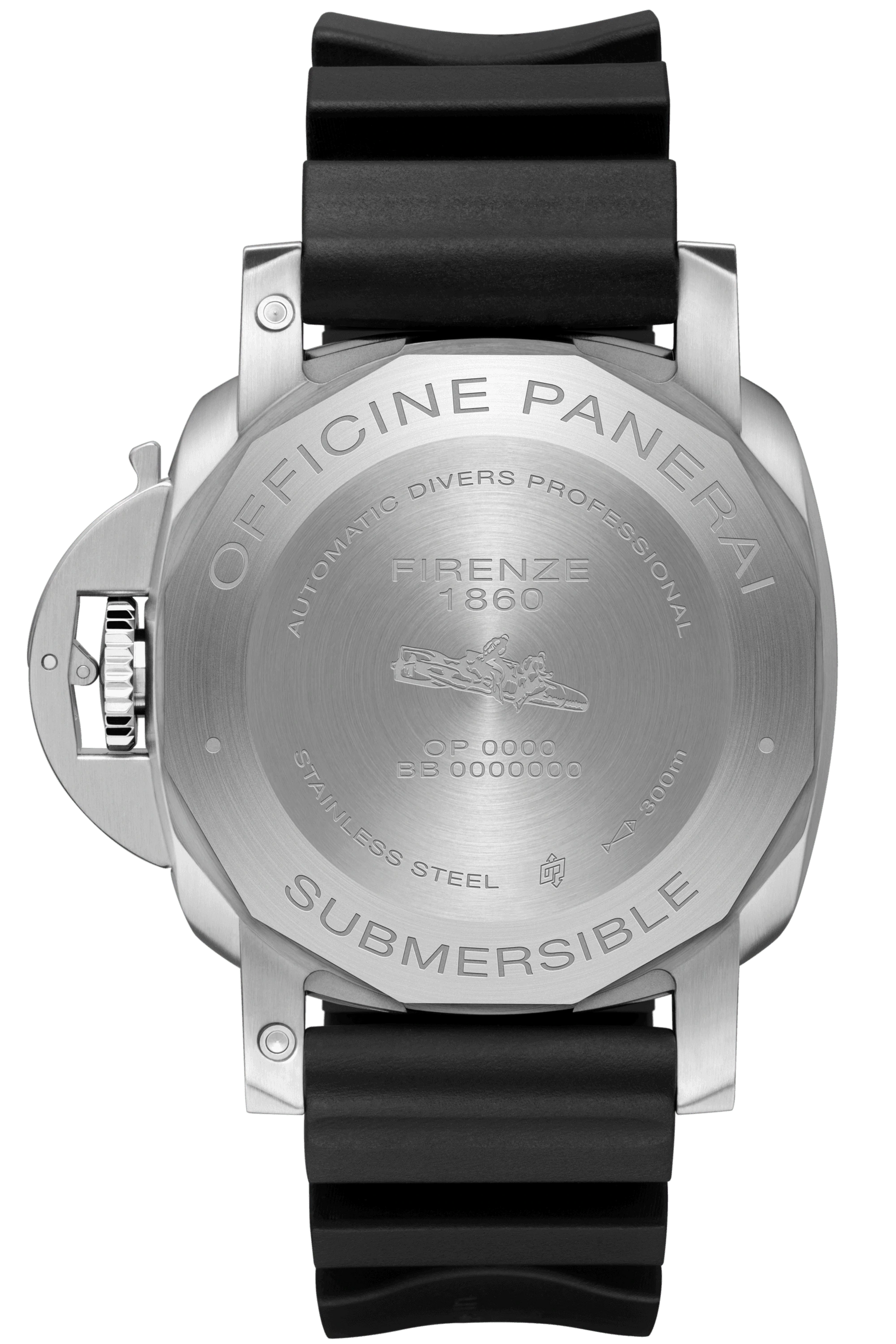 Panerai Submersible - 42mm, Ref# PAM00973, Back