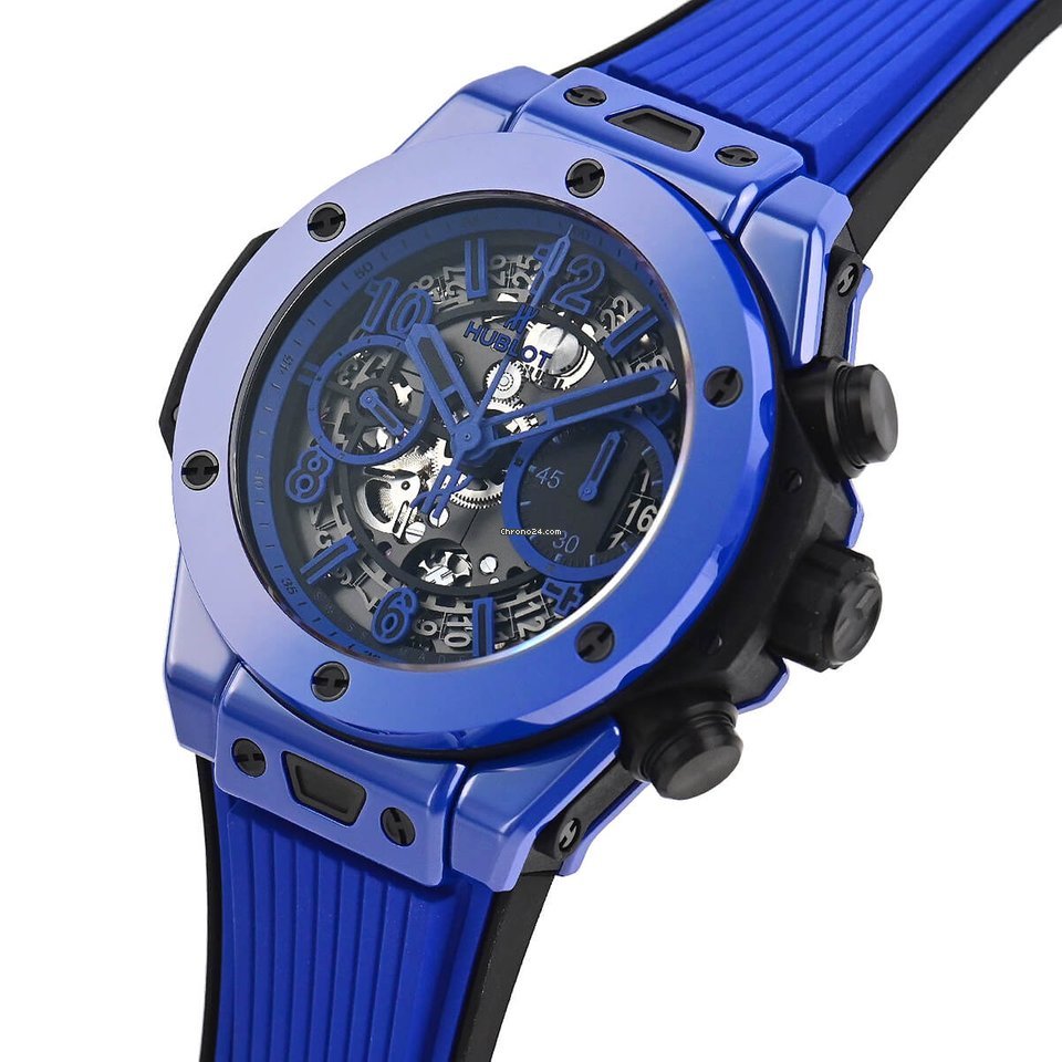 Hublot Big Bang, Unico Blue Magic, 42mm, Ref# 441.ES.5119.RX, Right