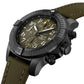 Dial Breitling Avenger Automatic Chronograph 45 Night Mission DLC-Coated Titanium Ref# V13317101L1X2