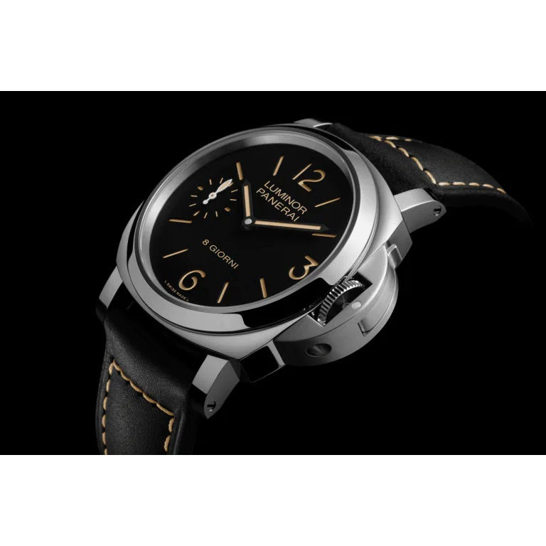 Side Panerai Luminor 8 Giorni Ref# PAM00915
