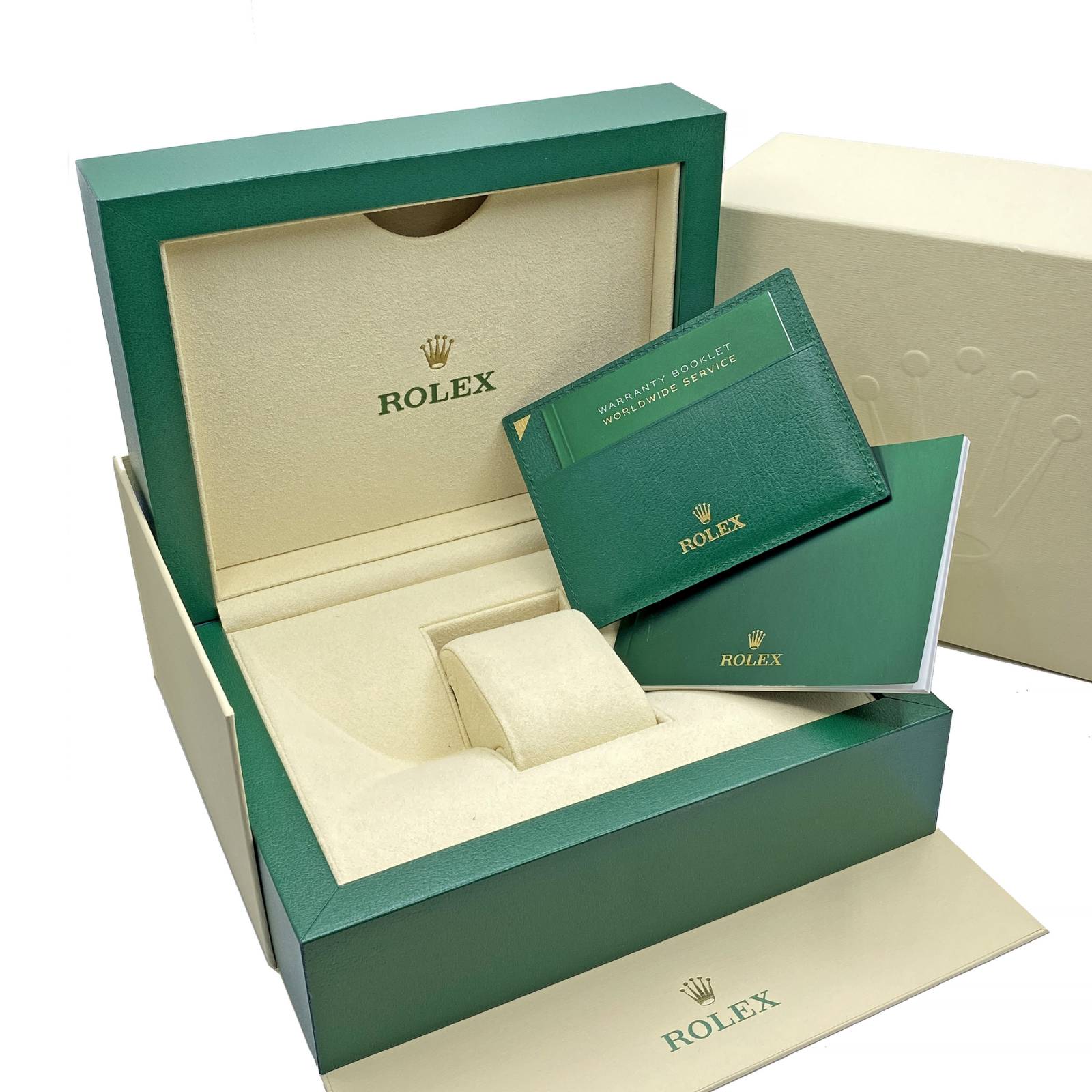 Box Rolex Day-Date 36 White gold Ref# 128349RBR-0014