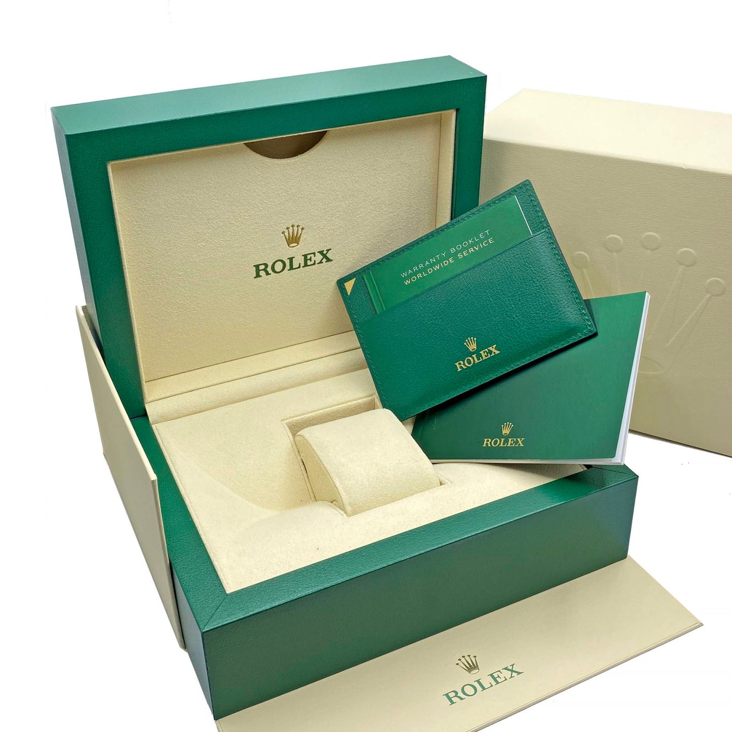 Box Rolex Day-Date 36 White gold Ref# 128349RBR-0017