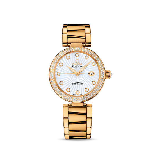 Omega De Ville LADYMATIC CO‑AXIAL CHRONOMETER Ref# 425.65.34.20.55.00