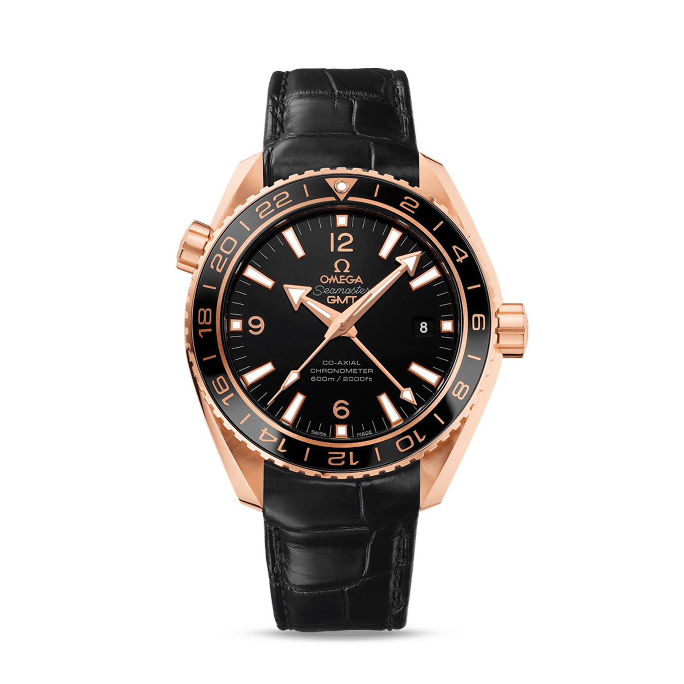Omega Seamaster PLANET OCEAN 600M CO‑AXIAL MASTER CHRONOMETER GMT Ref# 232.63.44.22.01.001