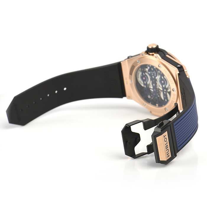 Hublot Big Bang Meca-10 King Gold Blue 45mm, Ref# 414.OI.5123.RX, Strap