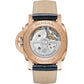 Back Panerai Luminor Marina Goldtech™ Sole Blu Ref# PAM01112