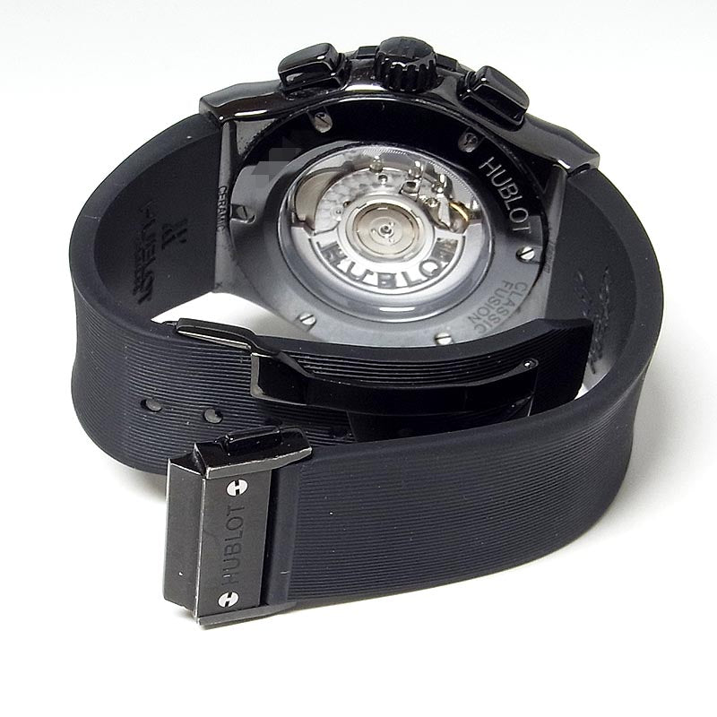 Hublot Classic Fusion Aerofusion Black Magic Chronograph 45mm, Ref# 525.CM.0170.RX, Clasp