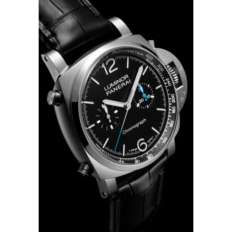 Side Panerai Luminor Chrono Ref# PAM01109