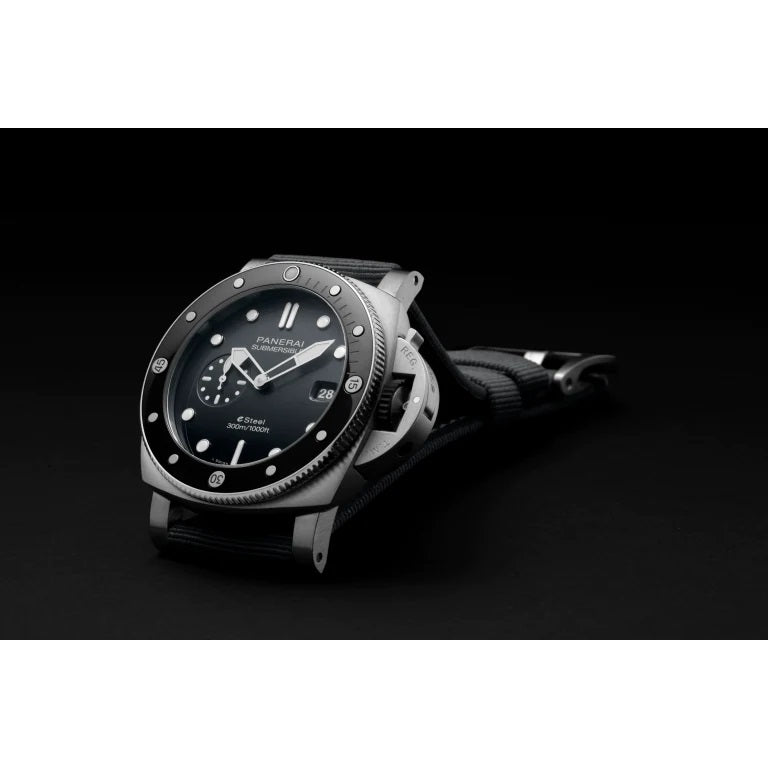 Dial Panerai Submersible QuarantaQuattro ESteel™ Grigio Roccia Ref# PAM01288
