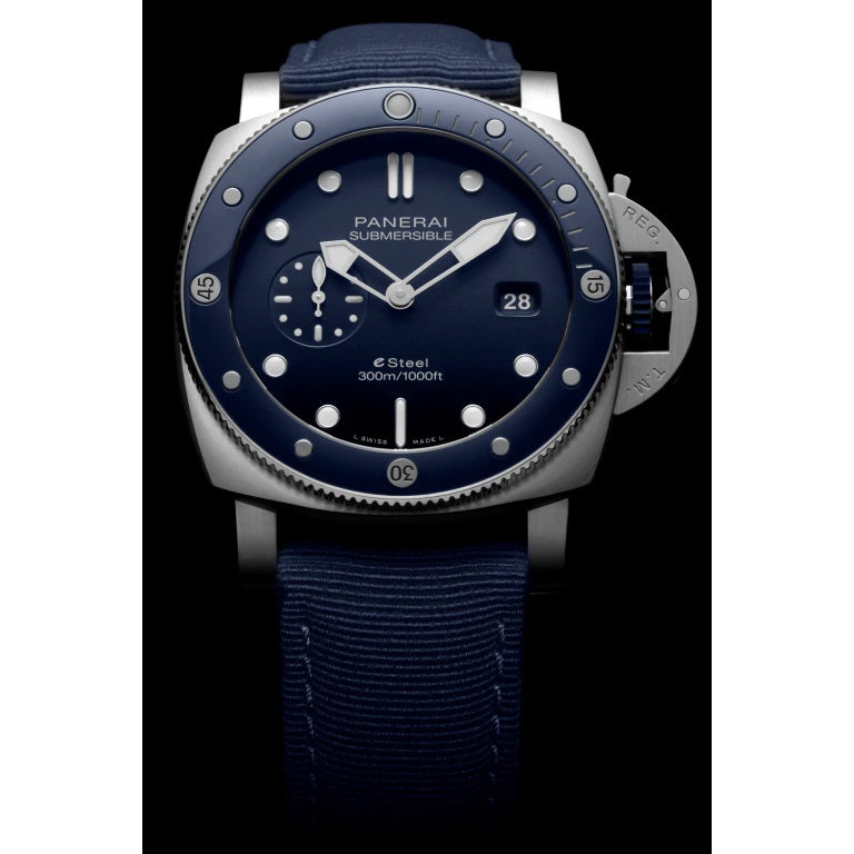 Dial Panerai Submersible QuarantaQuattro ESteel™ Blu Profondo Ref# PAM01289