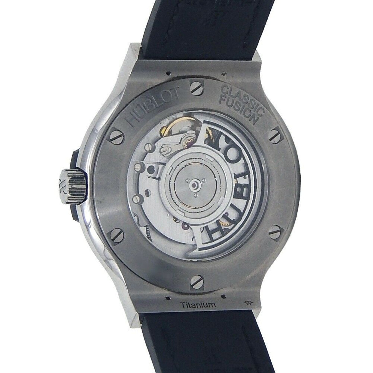 Hublot Classic Fusion Racing Grey Titanium 38mm, Ref# 565.NX.7071.LR, Back