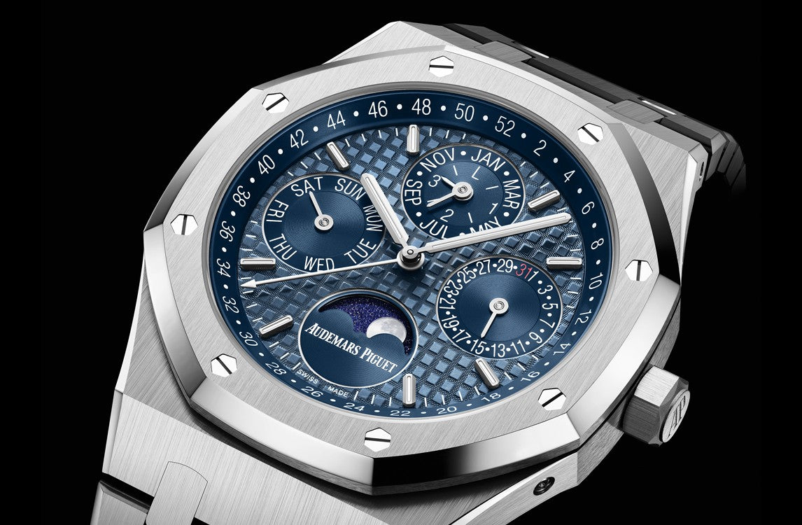 Dial Audemars Piguet Royal Oak PERPETUAL CALENDAR Ref# 26574ST.OO.1220ST.03