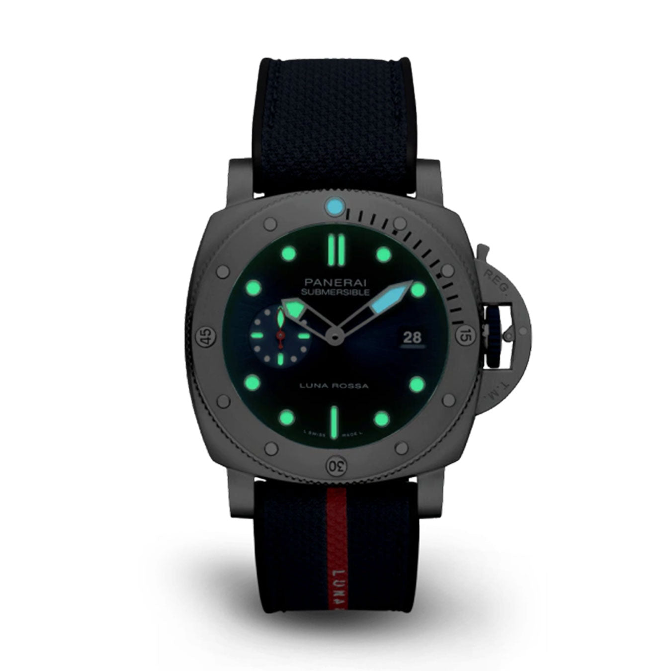 Side Panerai Submersible QuarantaQuattro Ref# PAM01391