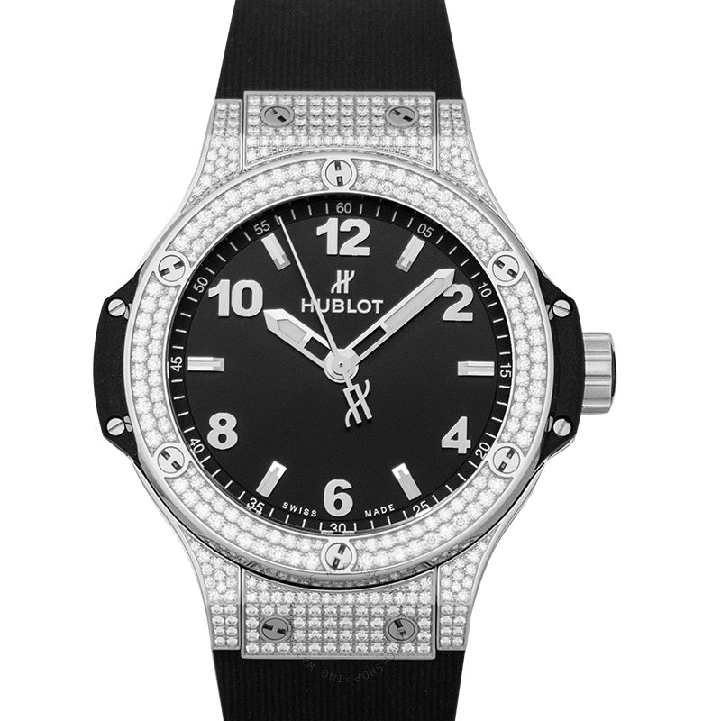 Hublot Big Bang, Steel Pave, 38 mm, Ref# 361.SX.1270.RX.1704, Dial
