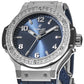 Hublot Big Bang, Steel Blue Diamonds, 38 mm, Ref# 361.SX.7170.LR.1204, Dial