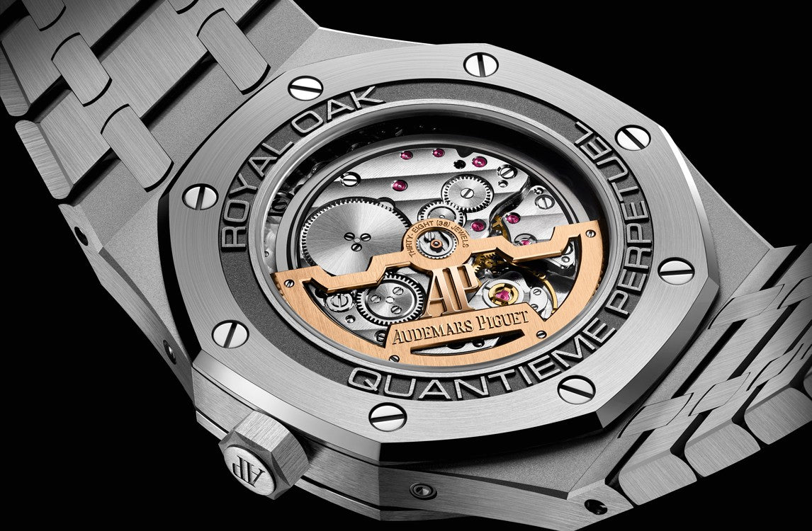Back Audemars Piguet Royal Oak PERPETUAL CALENDAR Ref# 26574ST.OO.1220ST.03