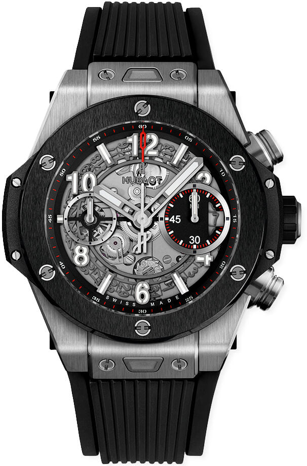Hublot Big Bang, Unico Titanium ceramic, 42mm, Ref# 441.NM.1170.RX, Dial