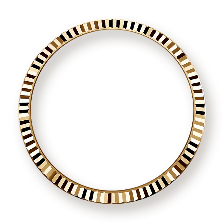 Rolex Day-Date, 36mm, 18k Yellow Gold, Ref# 128238-0082, Bezel