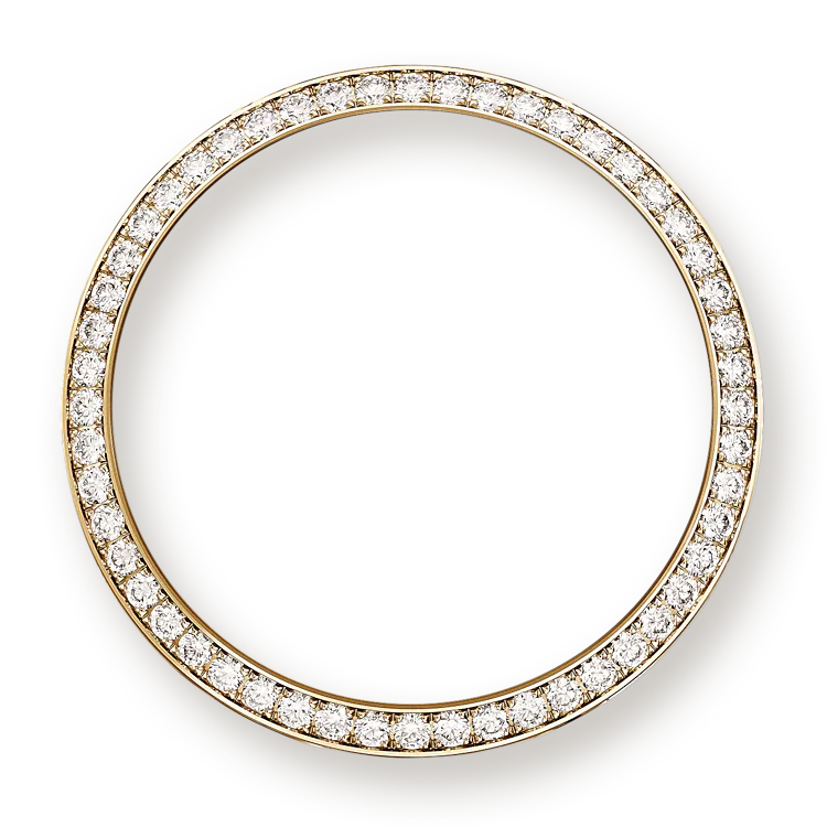 Rolex Day-Date, 36mm, 18k Yellow Gold, Ref# 128348rbr-0047, Bezel