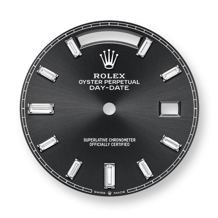 Rolex Day-Date, 40mm, Platinum, Ref# 228236-0004, Dial